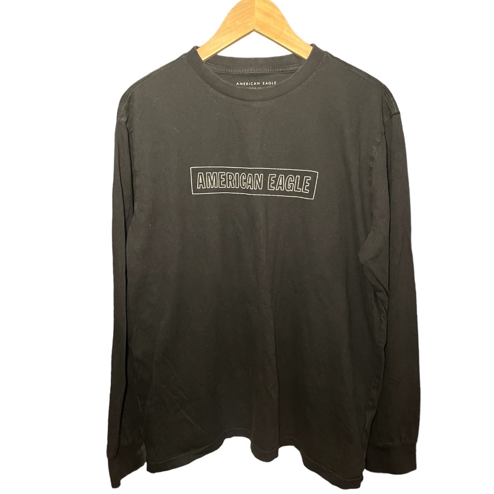 American Eagle Super Soft Standard Fit Long Sleeve T-Shirt Mens Large